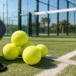 padel balls for training image
