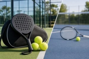 padel vs tennis gear image