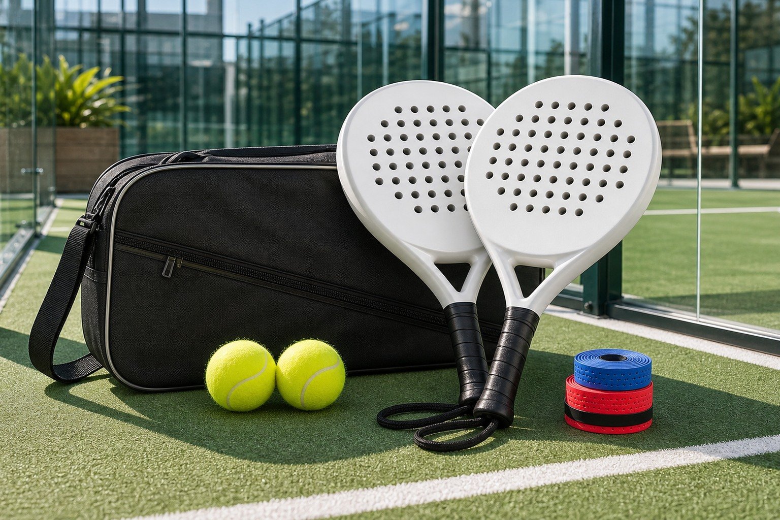 two-player padel starter set image