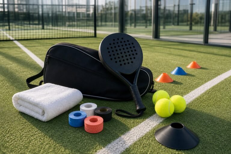 weekly padel training routine image